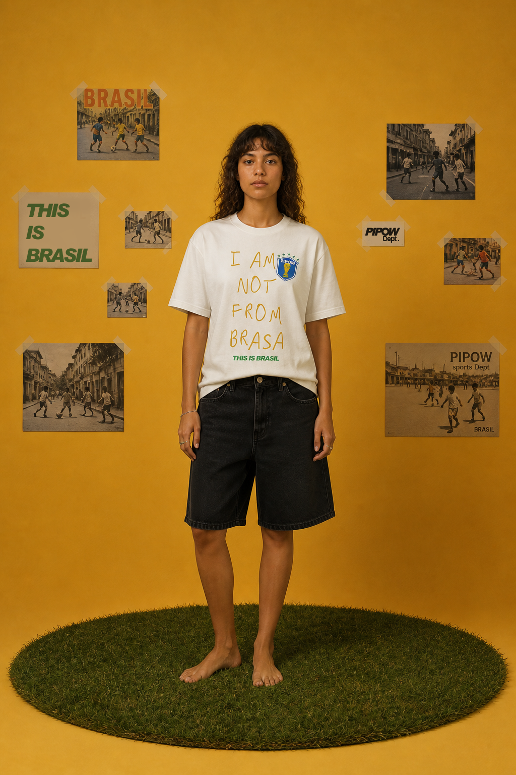 This is Brasil tee | Natural