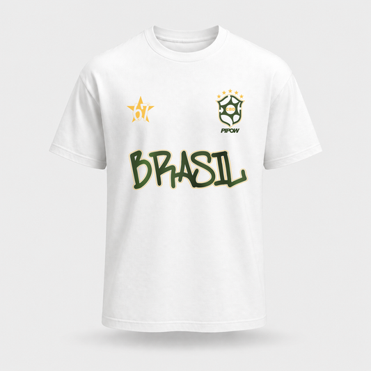 Pipow Jersey Brasil 67 | White
