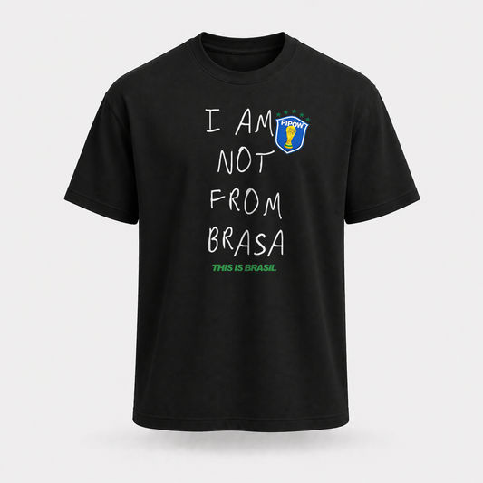 This is Brasil tee | Black