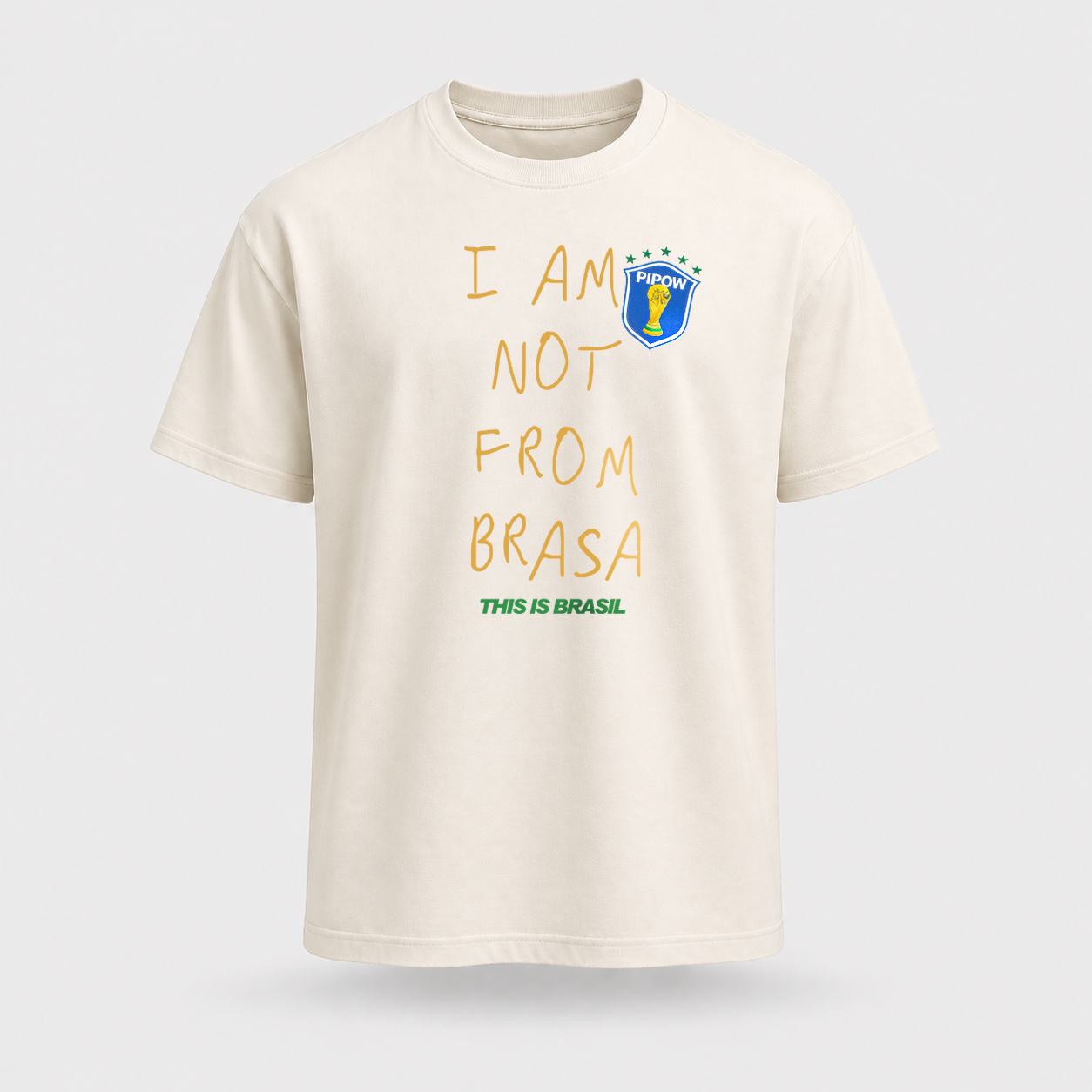 This is Brasil tee | Natural