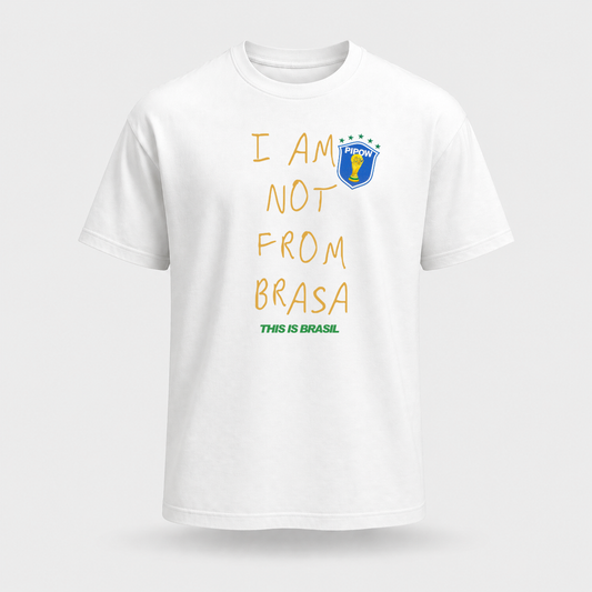 This is Brasil tee | White